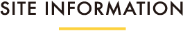 SITE INFORMATION